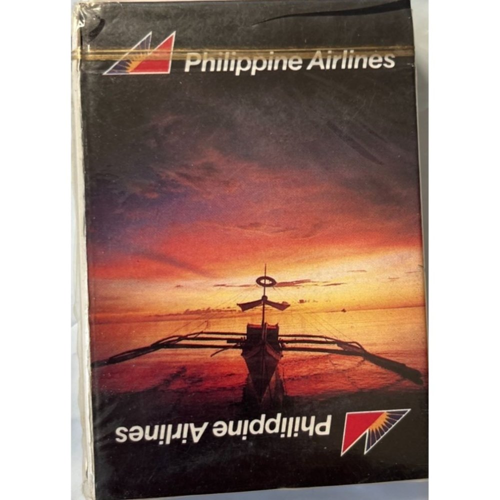 PHILIPPINE AIRLINES Playing Cards * Airplane * Memorabilia * Collector * P005 ao